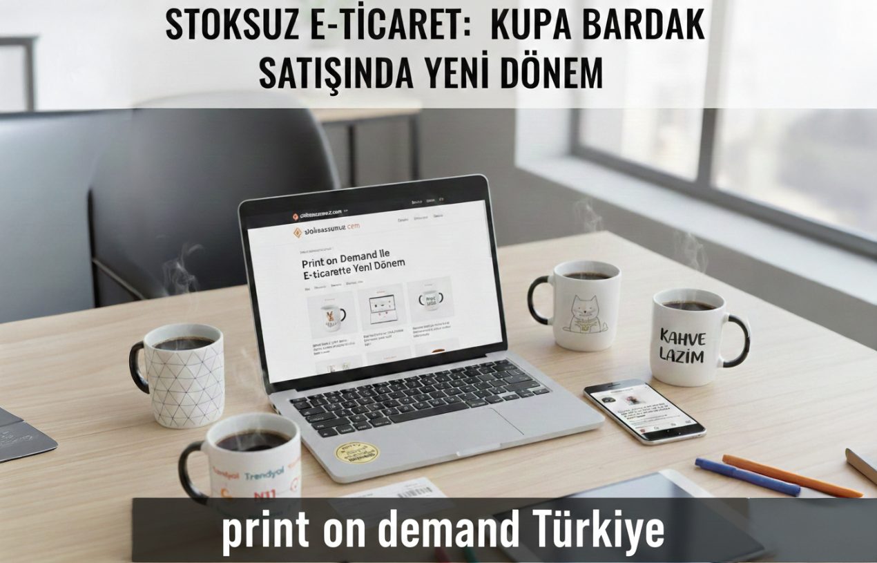 Print on Demand (POD) Nedir? stoksuzsunuz.com ile Türkiye’de Yeni Bir Satış Modeli