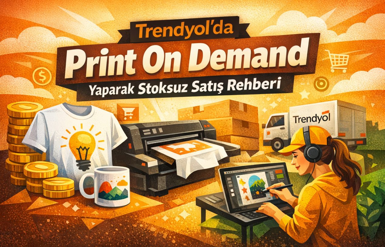 Trendyol’da Print On Demand Yaparak Stoksuz Satış Rehberi