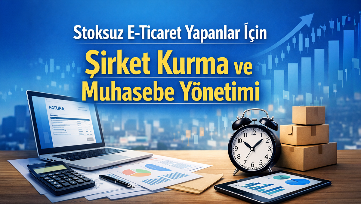 Stoksuz E-Ticaret Yapanlar İçin Şirket Kurma ve Muhasebe Yönetimi